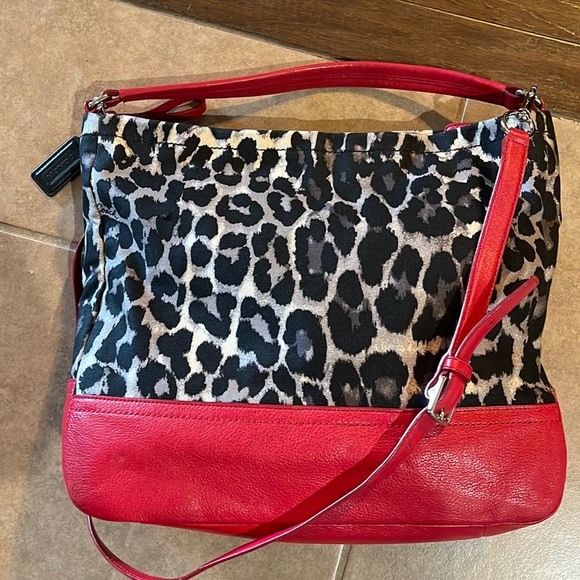 Coach Handbags - Coach large animal print bag